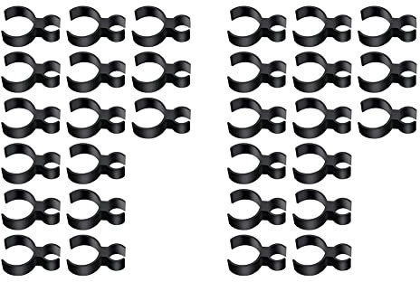 Giyofom 30 PièCes SéRies Bouteille de Champagne Paillettes Support Unique Clips de SéCurité Pinces à Bouteille pour Bougie FêTes de NoëL CéRéMonie de Mariage