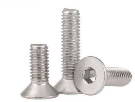 Haroar 20pcs M5*10mm M5X10 316 Stainless Steel Flat Screws Inner Hexagon Socket Countersunk Head Stainless Nails Bolts