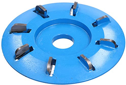 8 Teeth Carbon Steel Wood Carving Disc for Woodworking, Tea Tray Carving, and Milling cutting machine Applications, Hardness and Tool