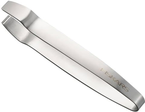 Fiskars Functional Form Pinza per Lische, Pinza per Pesce per Rimuovere le Lische, Punta Precisa, Acciaio Inossidabile, Grigio, 1079962