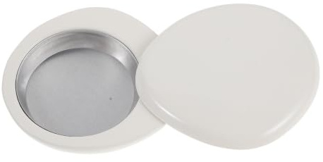SKISUNO Lätt Aluminiumlegerad Doftbalsambehållare med Roterande Lock Återfyllbar Kosmetikburk för och Balm Portabel Design för Reseanvändning