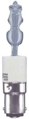 OSRAM 64466 HALOLUX CERAM. Bombilla Halógena Clara 230v 25w B15d. 260 Lumen. 1.500 Horas. Dimensiones: 67 X 17mm.