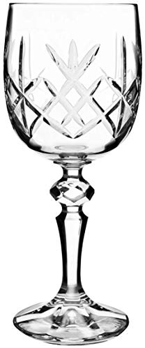 Bohemia Crystal Flamenco Set of 6 Wine Glasses 17cm / 170ml (Boxed)