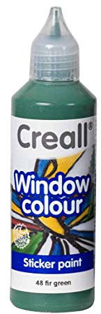 Tophobby Window-Color-Premiumfarbe Fensterfarben frei wählbar auch Konturenfarbe (TANNENGRÜN)