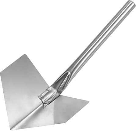 sourcing map Interior Esquina Paleta 2.8 Pulgadas Yeso Paneles Esquina Herramienta Inoxidable Acero Esquina Cuchillo