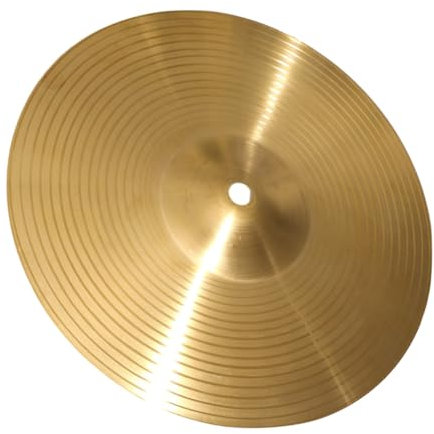 Toyvian Jazz-schlagzeugbecken Aus Übungs-schlagzeugbecken Crashbecken Für Schlagzeug Schlagzeugzubehör