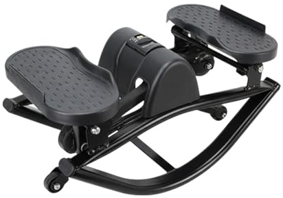 Stepper Board Fitness - Piattaforma di allenamento a dondolo, strumento per esercizi compatto | Attrezzatura stabile per l'attivazione muscolare per tonificare la parte inferiore del corpo, migliorare