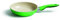 Kelomat, 1829-357, Pfanne CERAMIC COLOR, Bratpfanne, Durchmesser 20 cm, grün, beschichteter Edelstahl