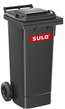 TODAMI Sulo - Contenedor de Basura con Ruedas (80 L), Color Gris