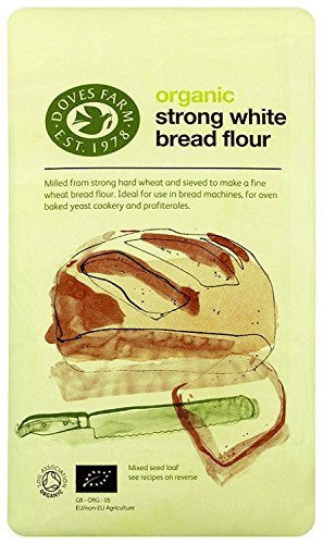 Doves Farm Ekologiskt starkt vitt brödmjöl 1,5 kg (paket med 1)