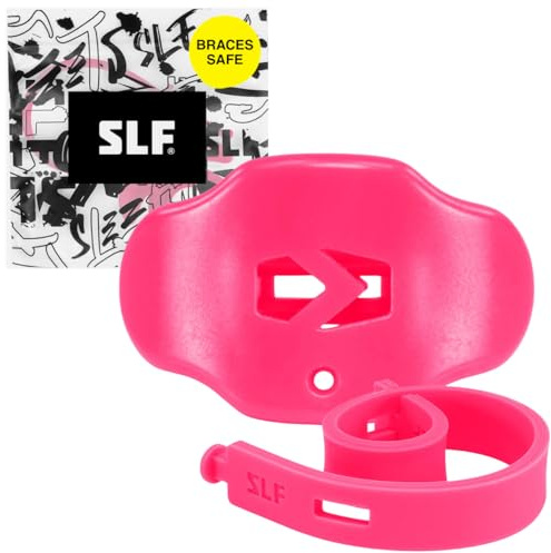 Hue Pink Fußball Mundschutz - Sport Jugend/Erwachsene Mundstück - Lippen- und Zahnschutz - Hochwertiges Silikon