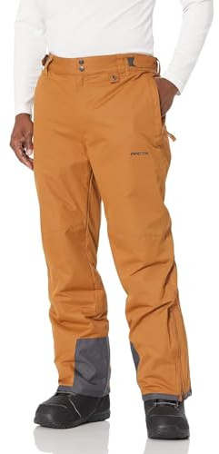 ARCTIX Essential snöbyxor för män, Cappucino, Small/32 tum innersöm