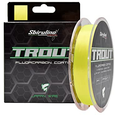 Angelschnur Fluorocarbon Coating Trout MT 150-500-1000 Durchm. 0,12 bis 0,25. Spezieller Forellenwettbewerb.