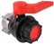 FOGWOWO IBC Adapter Kugelhahn 60 mm zu 62 mm IBC Tank Zubehör Ersatzkugelhahn Absperrhahn Ventil für Regenwassertank,Container, Regentonne