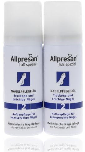 Allpresan Fuß spezial Nr. 2 Nagelpflege-Öl für trockene und brüchige Nägel, 50 ml (2er Pack)