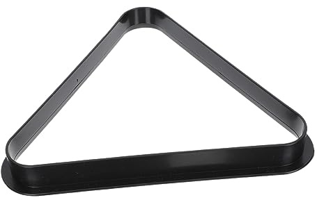 HAWILLOSCH Mini Triangle de Billard Plastique pour Table de Billard Accessoires de Jeu Classiques pour Amateurs de Billard et Clubs de Billard