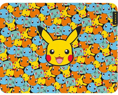 Razer Gigantus V2 Soft Gaming Mouse Pad (Medium): Textured Micro-Weave Cloth Surface - Thick, High-Density Rubber Foam - Non Slip Base - Pokémon Edition