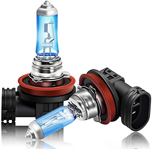 DZG H16 Halogen Nebelscheinwerfer Ersatzkit 42W 5000K Superhelle warmweiße Lampe 12V Auto, 2 Stück