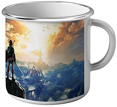 French Unicorn Zelda The Legend Breath Of The Wild Video Games Japan Enamelled Metal Mug