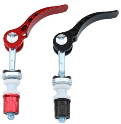 Meuey Lyot 2 Pack M6 x 65 mm Bike Seat Clamp Quick Release Bolts