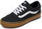 Vans Brooklyn Ls, Sneaker Herren, Schwarzes Segeltuch Gummi, 47 EU