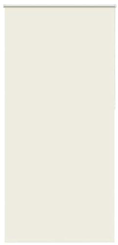 vidaXL Estor Enrollable Opaco Blanco Roto 90x210cm Tela Ancho 85,7cm, Estor día y Noche, Estor de Cocina, Estor Opaco Enrollable, Estor Opaco