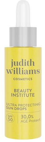 Judith Williams Cosmetics – Ultra Protecting Sun Drops SPF 50 Beauty Institute 50 ml – pflegendes Sonnenschutzkonzentrat mit LSF 50, intensicher UVA- und UVB-Schutz