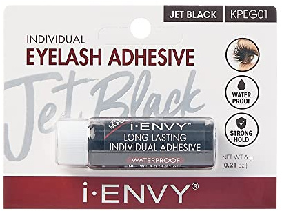 Kiss i-Envy Individual Eyelash Adhesive Jet Black