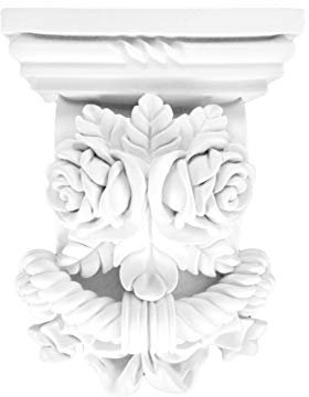 1 Konsole | Stuck | Wand Dekor | PU | Hexim | 210x140mm | FR8825