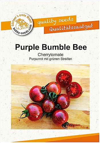 Tomatensamen Artisan Purple Bumble Bee Cherrytomate Portion