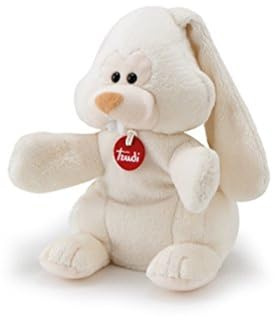 Marionnette Lapin Virgile Trudi | Marionnettes et marionnettes en Peluche pour Le théâtre Trudi. Jeu pour Les Enfants. Racontez et créez des Histoires. | 16x23x20cm S | Puppets | modèle 29958