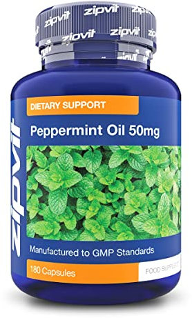 Zipvit Peppermint Oil Capsules 150mg, 180 Peppermint Capsules