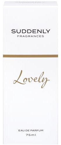 Suddenly Fragrances, LOVELY Eau de parfum pour femme, 75 ml