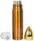 Thermoskanne Edelstahl Auslaufsicher 500ml,Thermosflasche Gold,Trinkflasche,Thermoskanne aus 304 Edelstahl,Isolierflasche Thermo Fahrrad | bruchsicher | Wasserflasche BPA frei