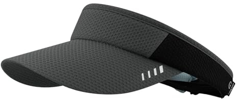 CLAPE brett brätte löpning sport visir andas visir keps för män kvinnor elastisk solvisir UV-skydd sommarhatt