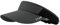 CLAPE Unisex Elastisch Sport Visor Cap Atmungsaktiv Outdoor Sun Visor Leichte Sommer Sonnenvisier Breite Krempe Sonnenschild für Erwachsene Darkgrey DSKD1