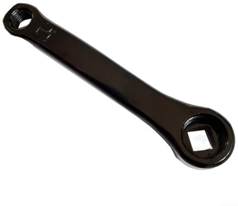 Manivela de bicicleta ligera para un rendimiento dinámico, anti material