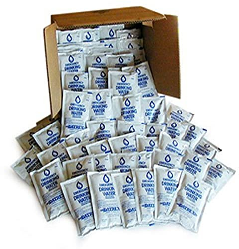 Datrex Emergency Survival Water Pouch (Pack of 64), 125ml