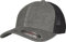 Flexfit Unisex 6511M-Retro Trucker Melange Cap, Khaki/Black Mesh, S/M