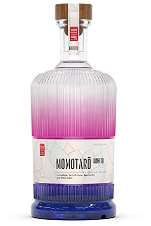 Momotarō Zero von den Machern des Momotarō Gin: Alkoholfreies Destillat mit Lotusblüte, Yuzu, Sencha, Wacholder, Zuckerfrei (1 x 0.5 l) Vegan - Ideal als Geschenk!