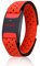 FITCENT Heart Rate Monitor Armband, Bluetooth ANT+ Optical Heart Rate Sensor Arm Band, Rechargeable Fitness Tracker for Peloton Strava Zwift Polar Beat DDP Yoga Wahoo Fitness Garmin Watch (Red)