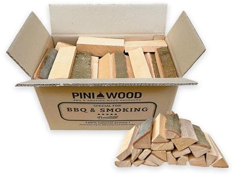 PINI Mini Brennholz Buche 15 cm getrocknet für tragbare Pizzaöfen Grill Backöfen 10 Kg