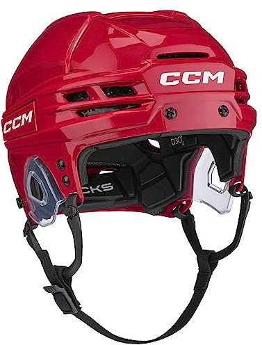 CCM Tacks 720 Eishockeyhelm, Senior (Rot, Gröse: L)