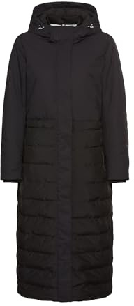 camel active teXXXactive® Women's Functional Parka with Reflective Details, black, 48
