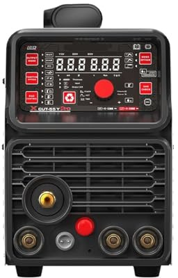 Cortadora de plasma de 220 V con bomba de aire incorporada, corte MMA 2 en 1, máquina de corte por plasma de arco piloto sin alta frecuencia, corte sin contacto