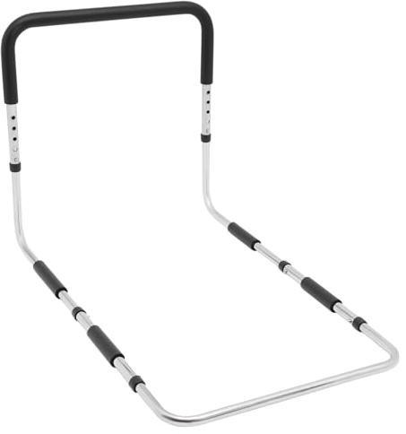 Donened - Safety Bed Guard Bed Rails, Bed Assist Rails Adjustable, Fall Prevention Hand Guard Grab Bar, for Pregnant Women, Seniors, Handicap, 90 x 51 x 46-56cm