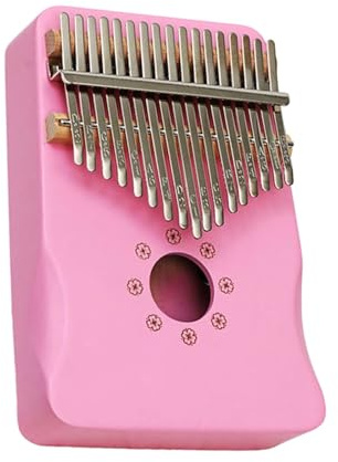 Kalimba Kalimba Fingerstyle 17 Noters Plockinstrument Lätt Att Lära Sig Och Nybörjare Rosa(3/4)