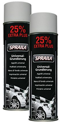 Kwasny Grundierung Grau Haftgrund Spray 500Ml Spraydose Auto Füller Filler 300 901 2X