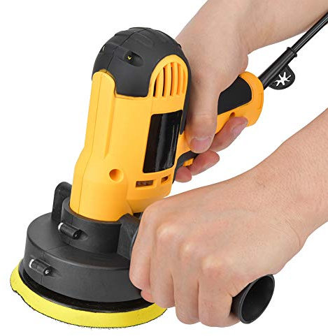 Kit de pulidora eléctrica de 125 mm, pulidora de coche de 700 W, pulidora de pisos de baldosas domésticas, pulidora para pulir coches, madera, metal, muebles