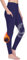 baleaf Damen Sport Leggings Winter Thermo Leggings wasserdichte Hohe Taille Fleece Gefütter Yogahose Blickdicht Slim Fit Wandern Laufhose mit Taschen Blau S
